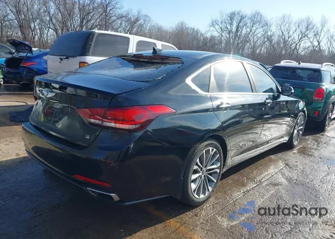 2015 Hyundai Genesis 3.8 из США, поврежденный, VIN KMHGN4JE3FU076830
